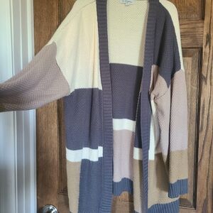 Polagram Multicolor Knit Cardigan